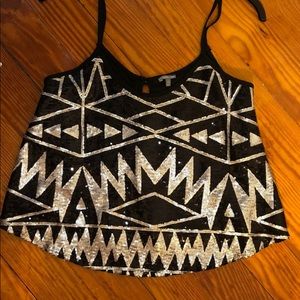 Sequin tank
